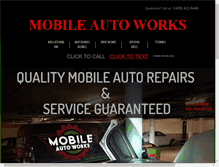 Tablet Screenshot of mobileautoworks.org